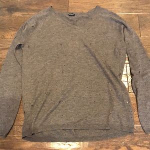Grey brandy Melville long sleeve shirt